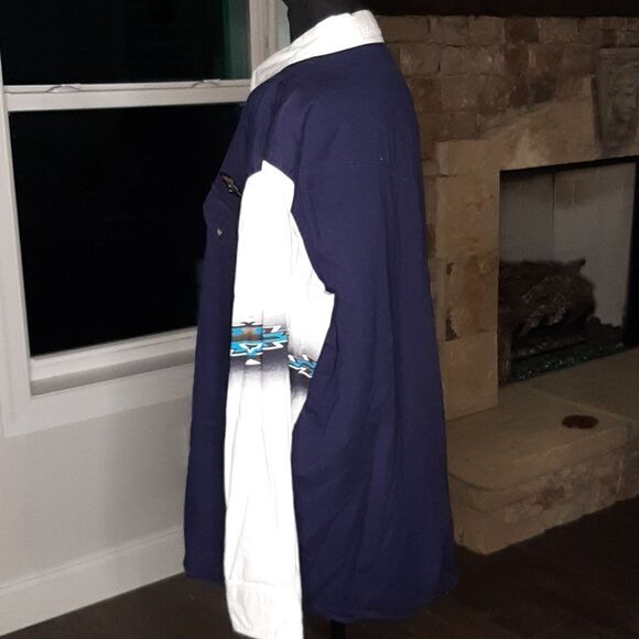 Express Rider Indian Button Down Shirt - Picture 5 of 10